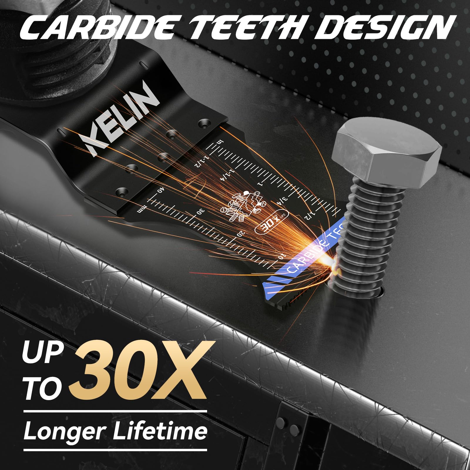 KELIN hangable case for easy storage and portable blade organization