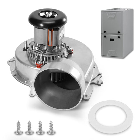 Kelmado A983 exhaust draft inducer with metal housing for durable furnace airflow