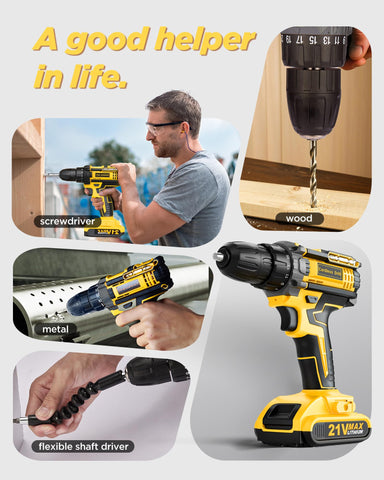 KELNOW drill suited for furniture assembly and home repairs.