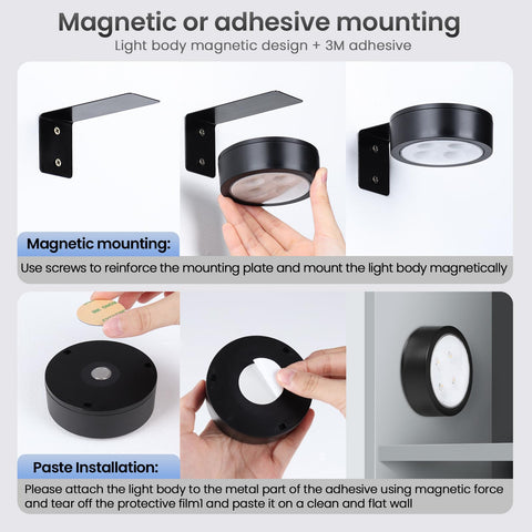 KELUOLY RGB wall light offering 13 colors for mood lighting
