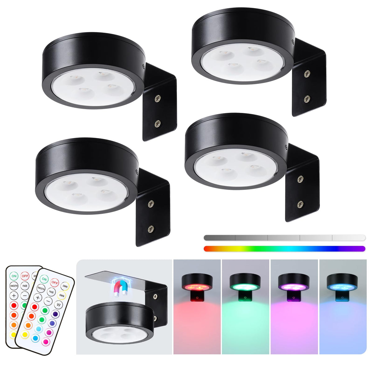 KELUOLY painting light with remote illuminating wall art and posters