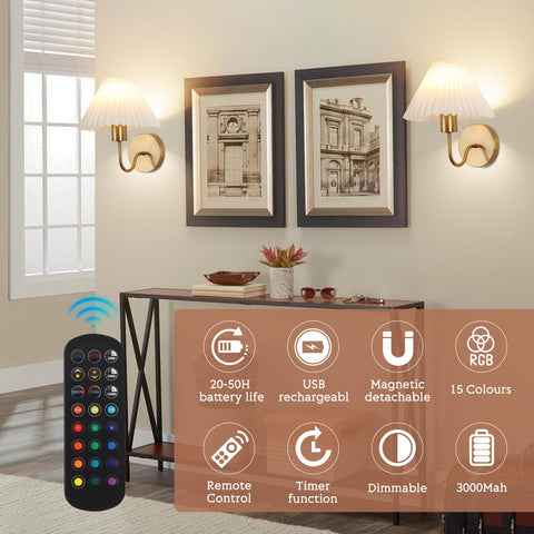 KELUOLY E26 bulb magnetic detachable design for easy charging
