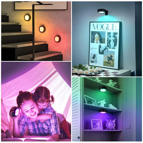 KELUOLY soft, eye-friendly illumination reduces glare on art
