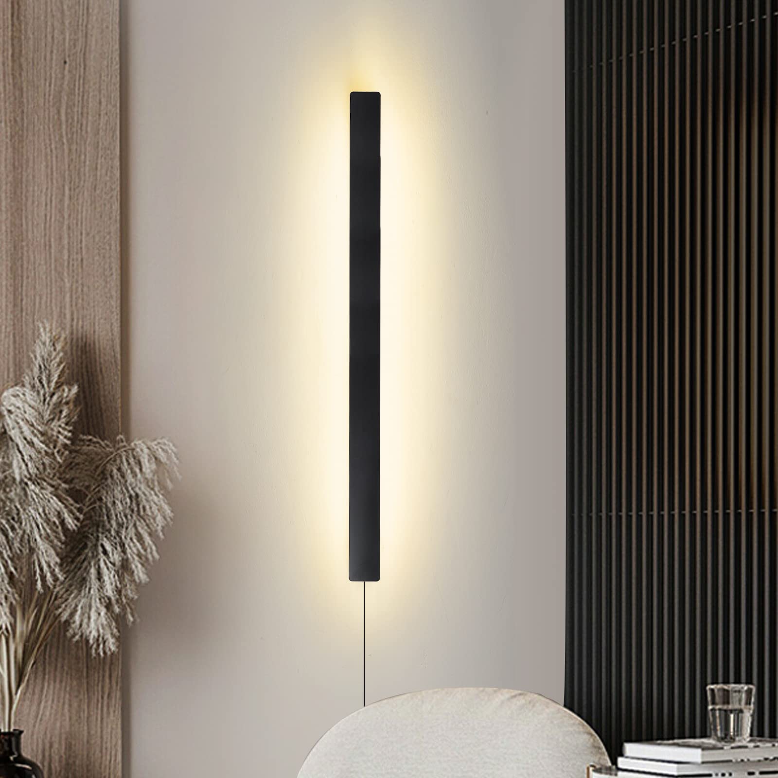 KELUOLY hallway entrance scene with slim, continuous glow