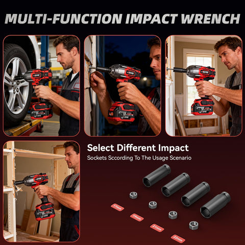 KELYEE two-year wrench warranty and battery coverage.
