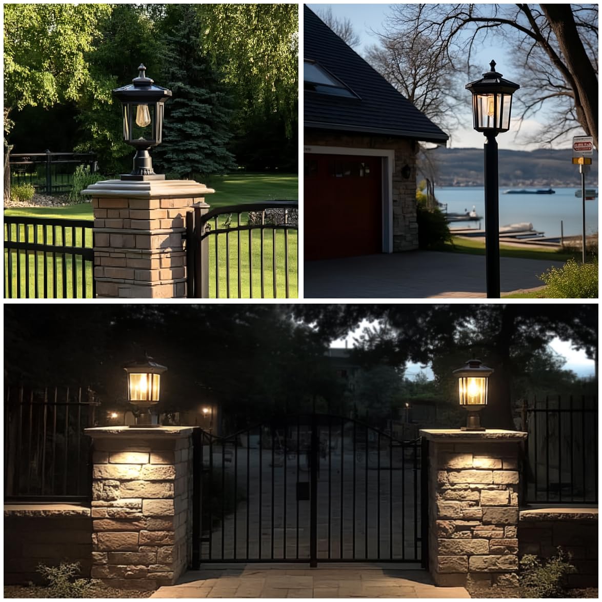 Kemeco garden and yard illumination adds visibility to entryways and borders.