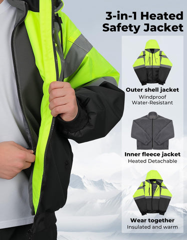 KEMIMOTO back heat zone delivers core warmth on cold days