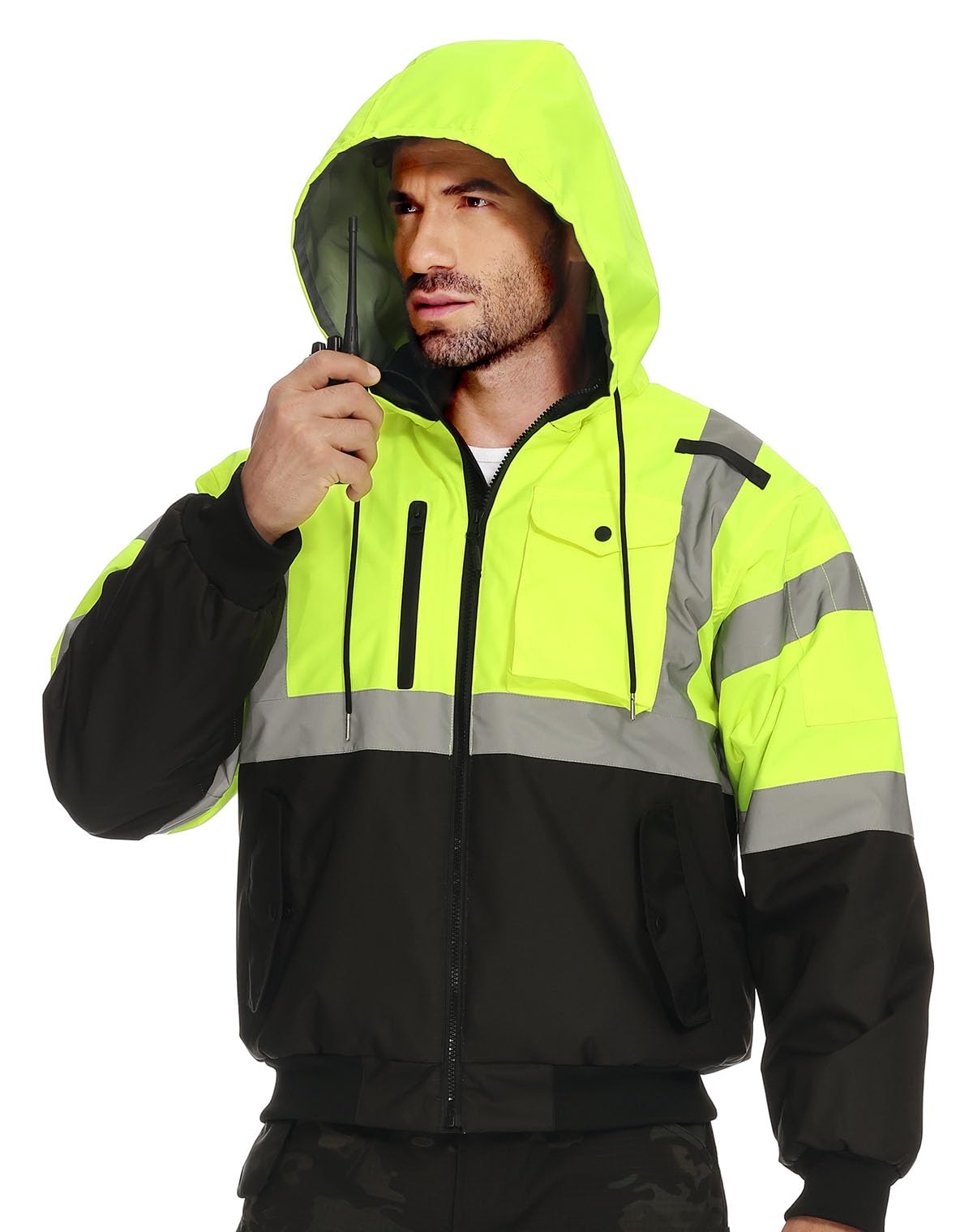 KEMIMOTO heated sleeves provide even warmth for outdoor work tasks