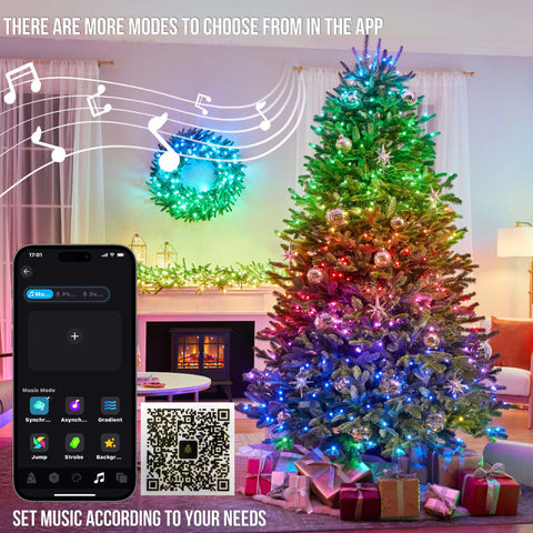 kemooie sound-reactive lights sync with music for ambience