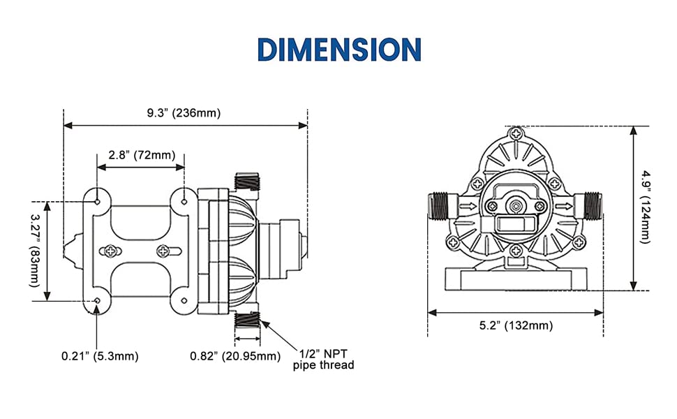 KENCIT T33 ideal for RV and marine setups with compact, low-energy pumping.