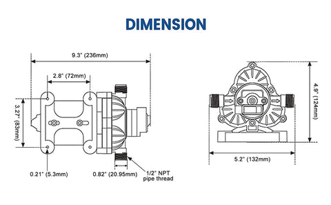 KENCIT T33 ideal for RV and marine setups with compact, low-energy pumping.