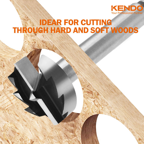 Kendo bits suited for hinges, drawers, and model work.