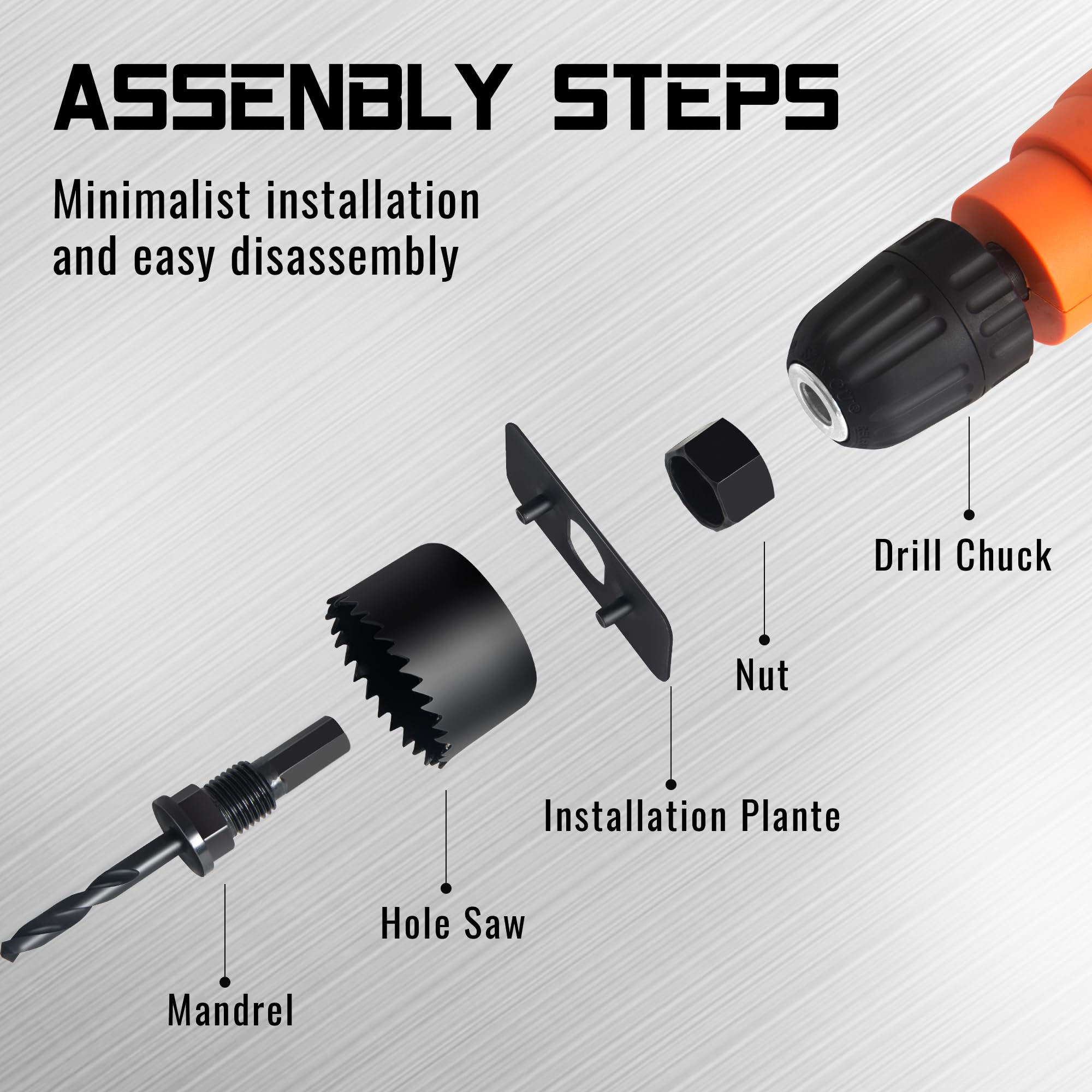 KENDO arbors ensure stable connections for smooth cuts