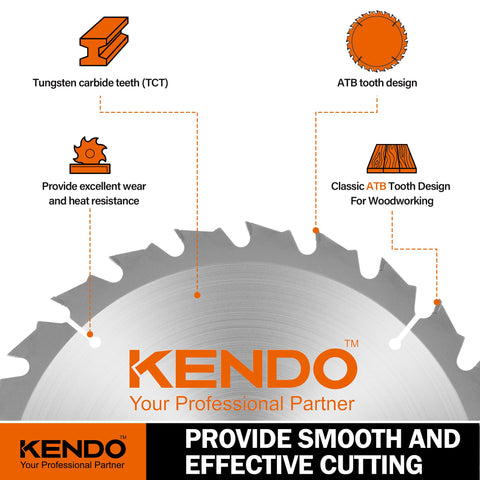 Kendo table saw in action with a clean cut demo