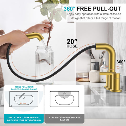 KENES upper jet gargle function for easy, controlled rinsing
