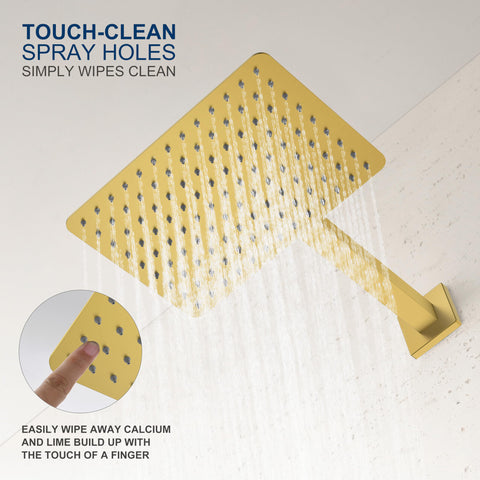 KENES 1/2 inch NPT shower arm connection designed for easy installs.