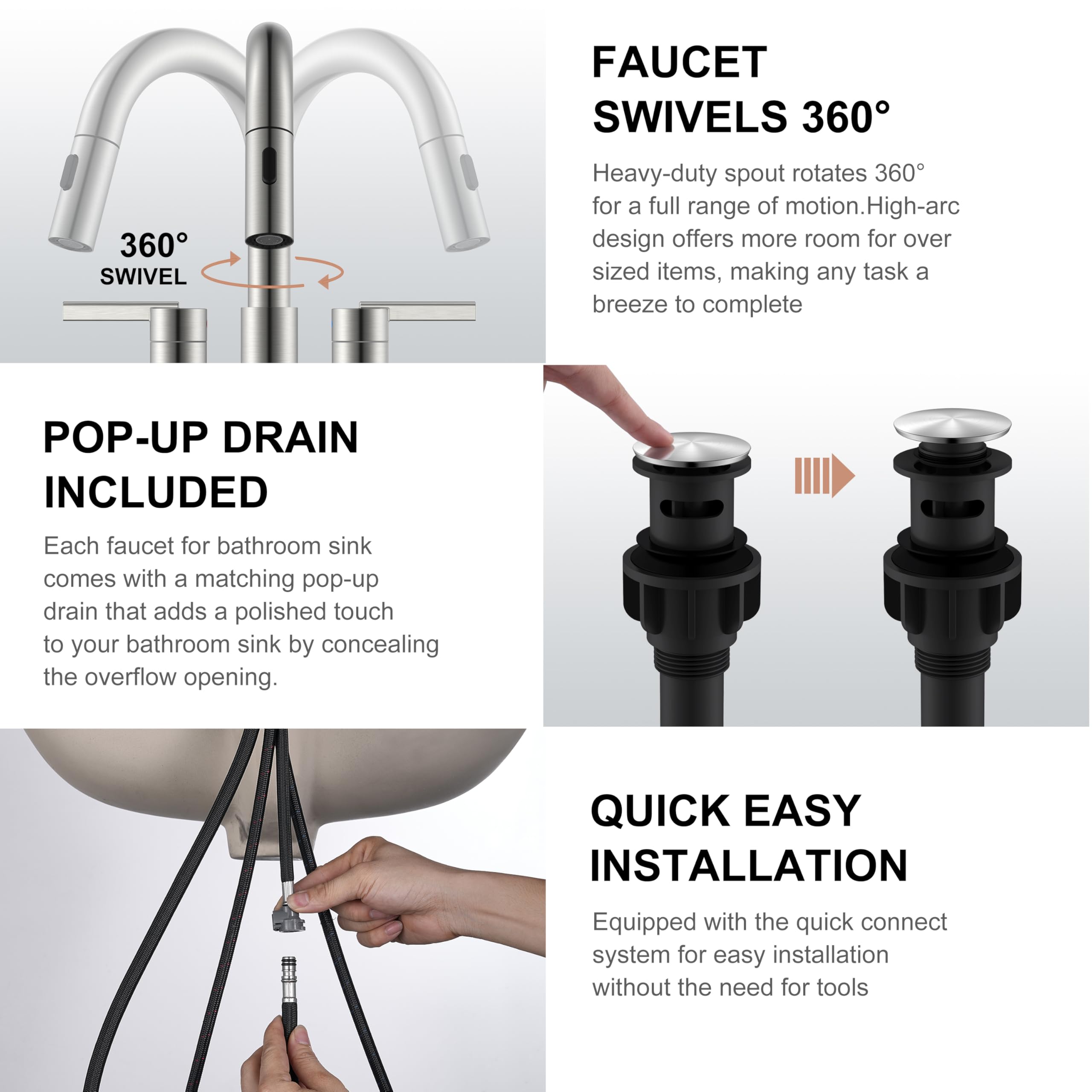 KENES LJ-9069 corrosion-resistant finish demonstrates durability in busy bathrooms.