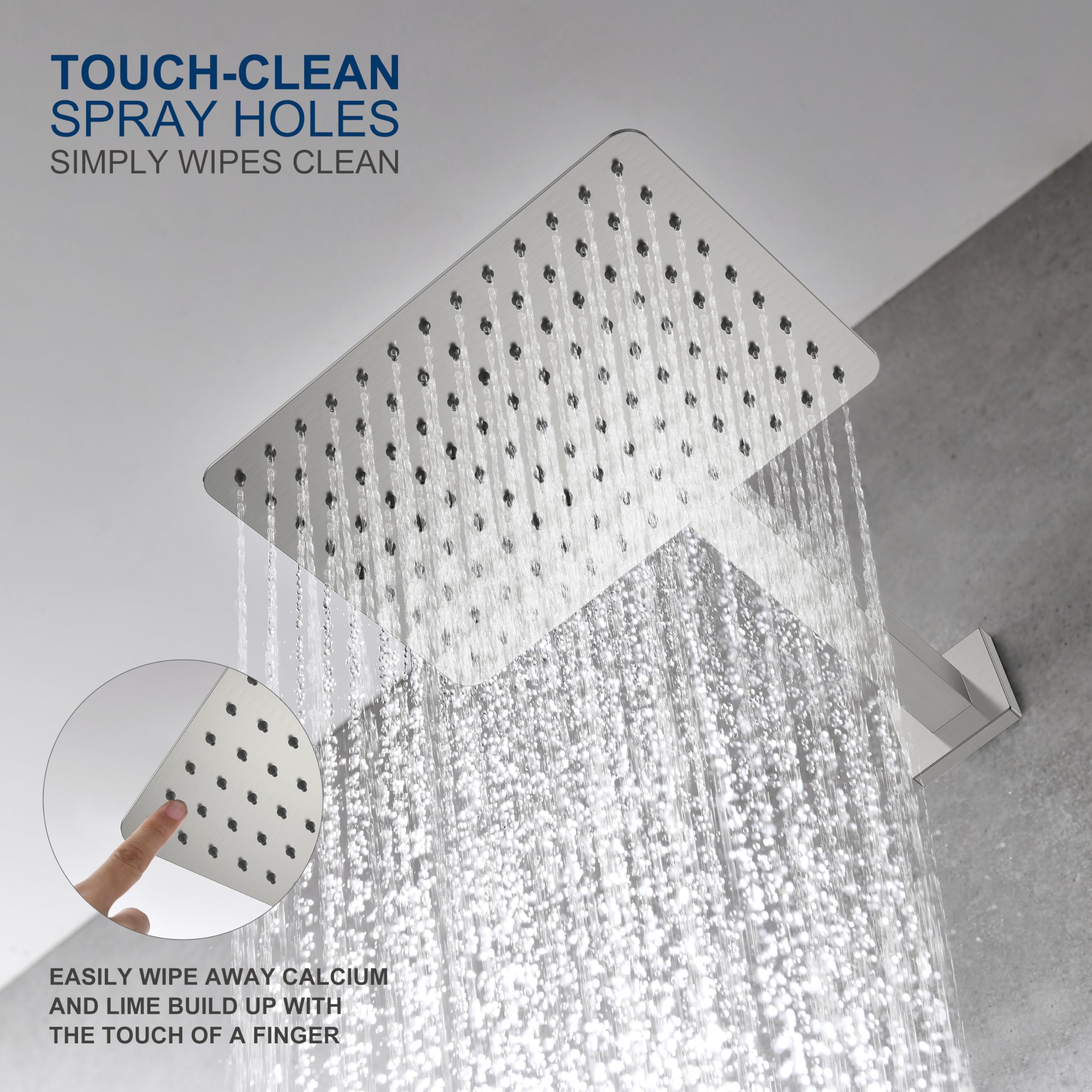KENES tub spout with diverter for seamless tub or shower transitions