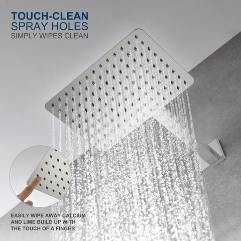 KENES tub spout with diverter for seamless tub or shower transitions