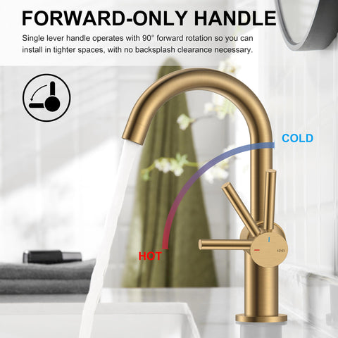 KENES finish resists fingerprints and corrosion for durable bathroom aesthetics.