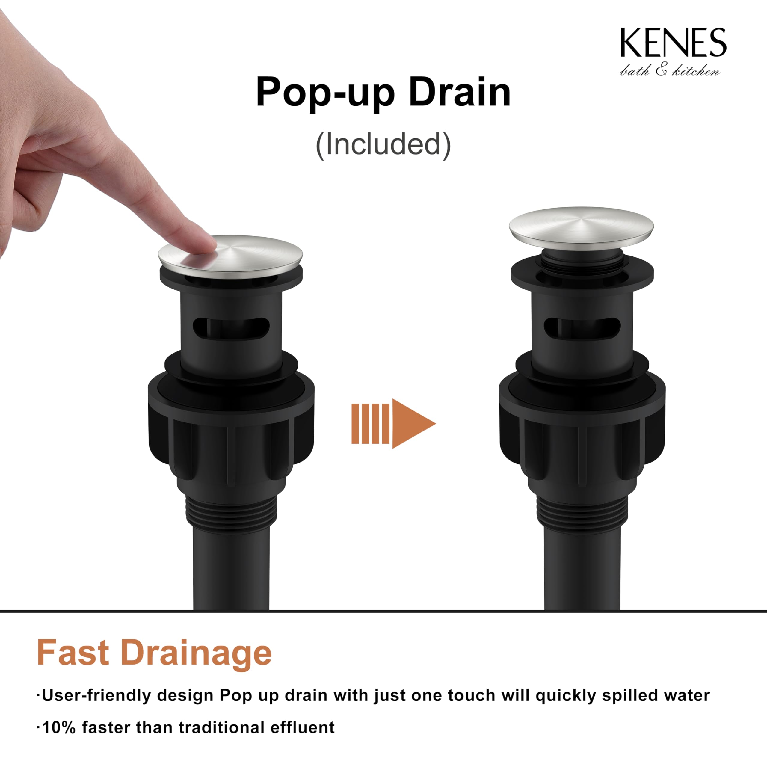 KENES easy-install design lets DIY setup in minutes.