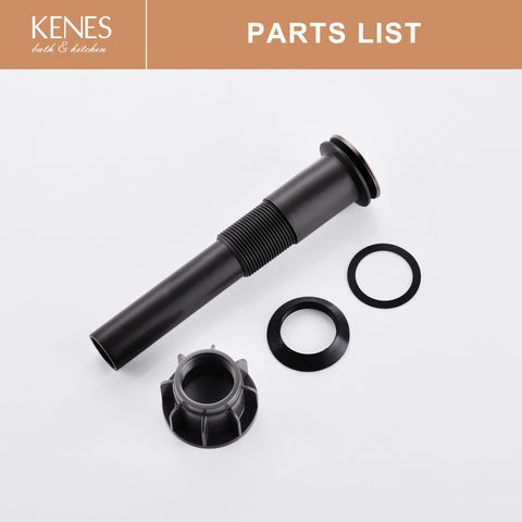 KENES KE-P300A hair-blockage trap reduces debris reaching pipes