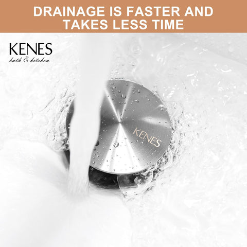KENES KE-P300A stainless steel and ABS construction withstands moisture