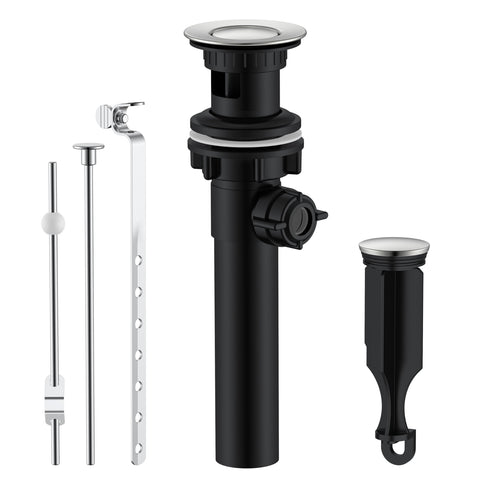 KENES LJ-P701 lift-rod-operation for fast seal and drain in busy bathrooms.
