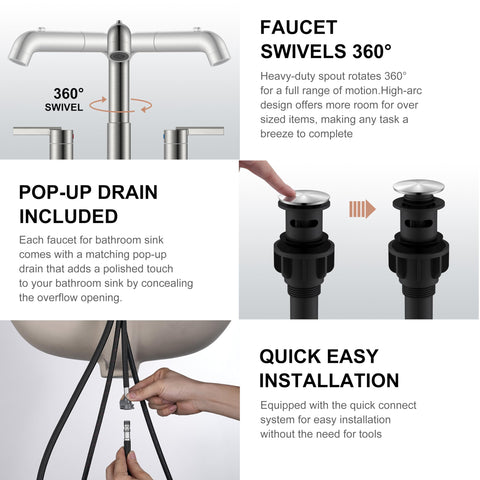 KENES quick-connect hose ensures accurate connection with audible click.