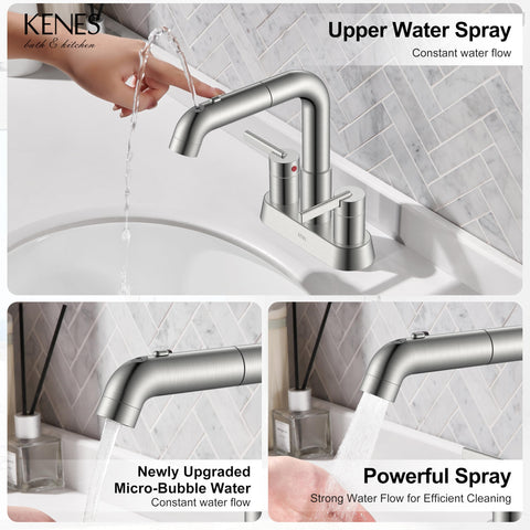 KENES three-function sprayer for versatile cleaning and rinsing