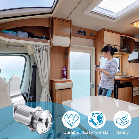 Kenning easy install cabinet lock for quick security upgrade