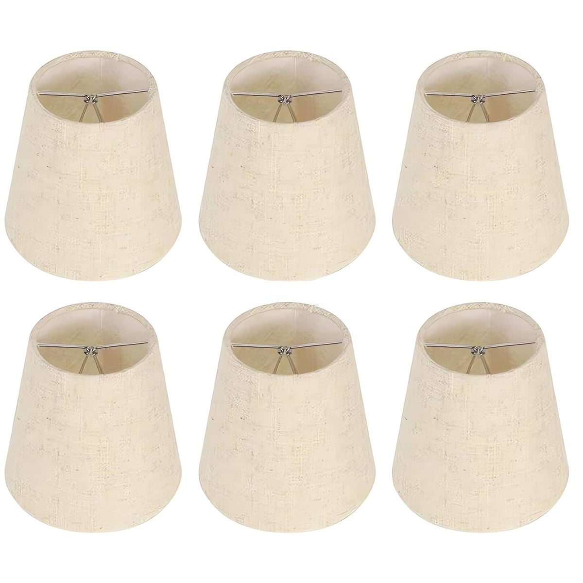 Kenqulio clip-on lampshade on a candelabra bulb softens light for a cozy living room.