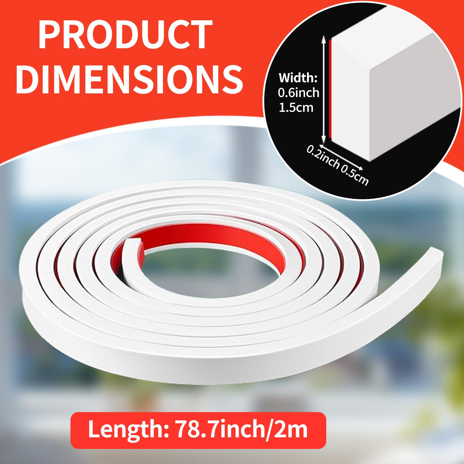 KEOHOLI two-meter rolls with self-adhesive backing for quick installation.