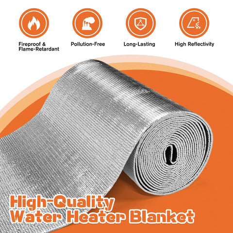 KEOHOLI blanket with double-sided aluminum reflecting heat efficiently