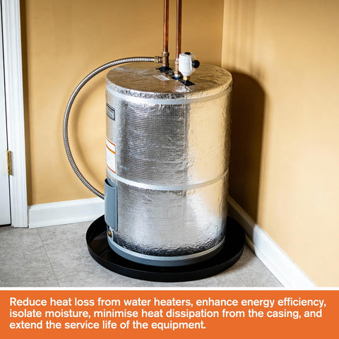 KEOHOLI water heater blanket showing insulation layer for energy efficiency