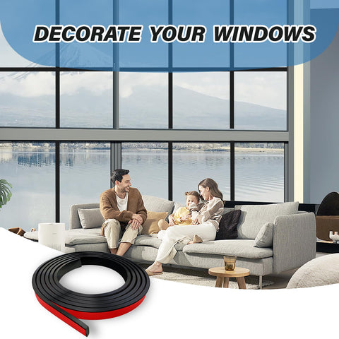 KEOHOLI window grid kit cut-to-length enables custom window designs.