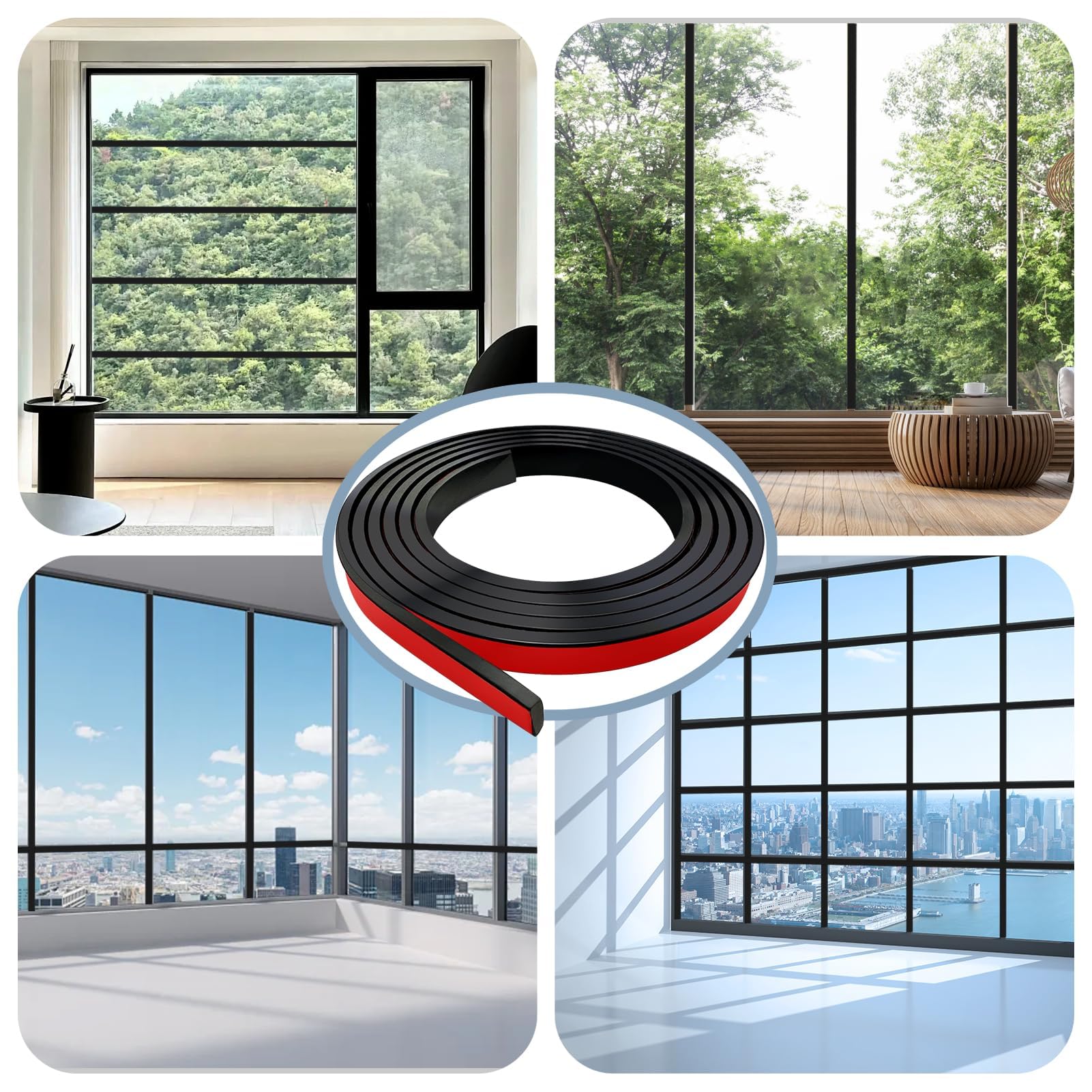 KEOHOLI window grid kit easy to clean and maintain.