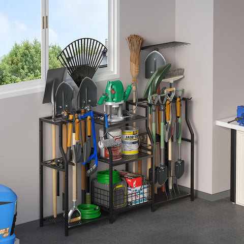 Keomaisyto hooks and slots organize small tools for easy access.