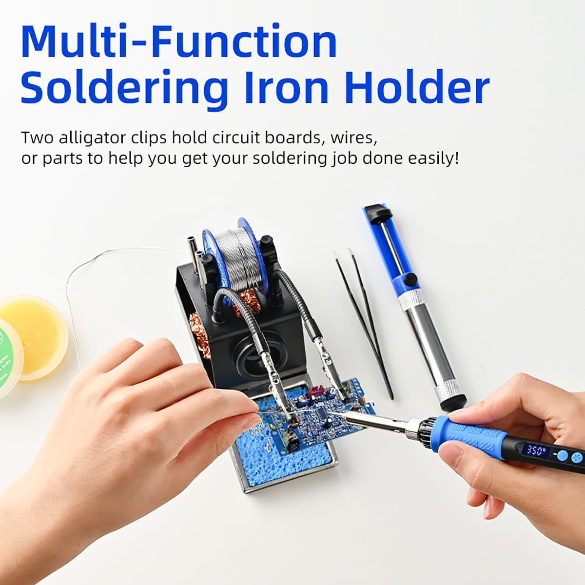 KEPIOG soldering iron temperature display for accurate heat control