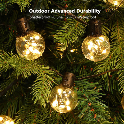 KepStars IP65 waterproof design withstands weather for year-round use.