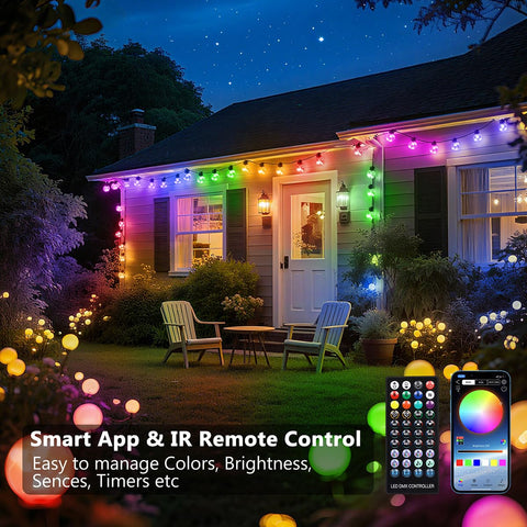 KepStars smart app and IR remote provide flexible lighting control for any setting.