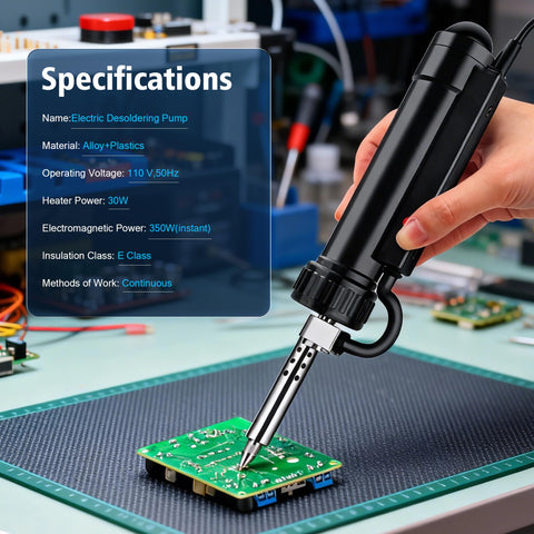 KERBIY fast-heating desoldering tool reaches ready state in minutes