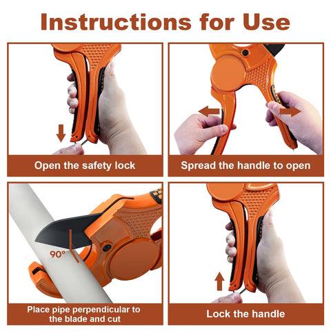 Kerry 3CR13 stainless steel blade resists wear for repeated cuts.
