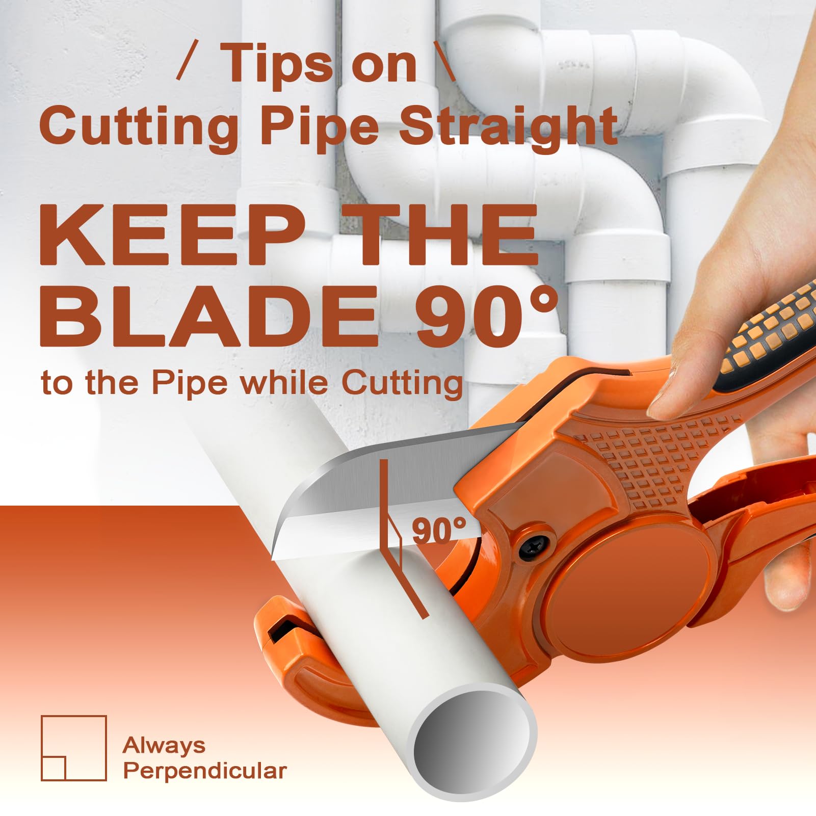 Kerry cutter's thick aluminum body enhances long-term durability.