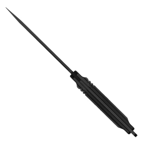 Full tang design offers balanced performance for camping and hiking.