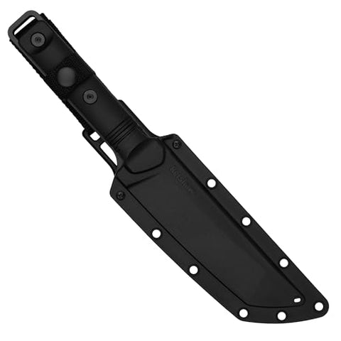 Removable overmolded handle provides secure grip and balance.