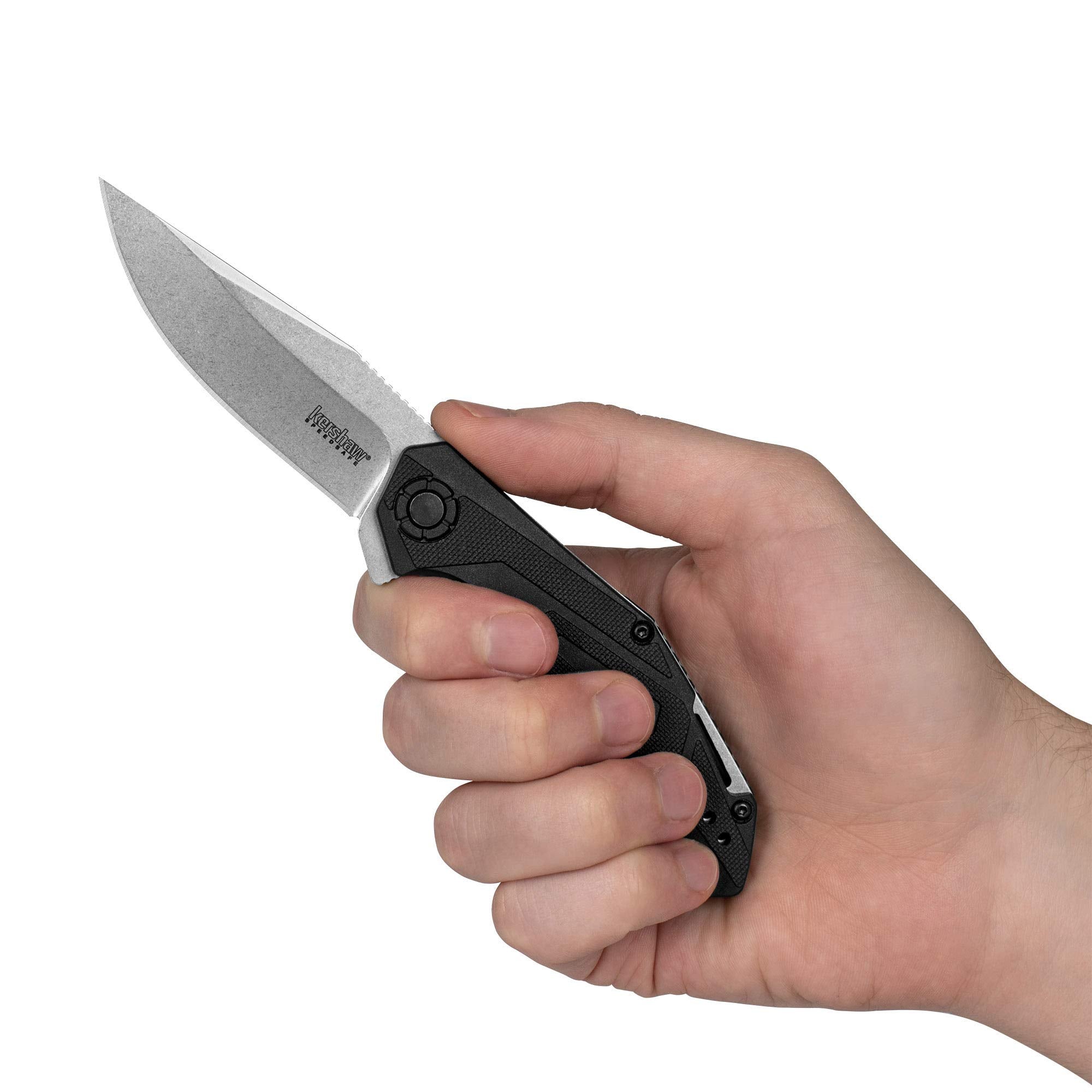 Kershaw Camshaft weighs 3.1 oz for lightweight everyday tasks.