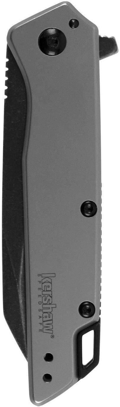 Kershaw Misdirect frame-lock keeps the blade secure during cutting tasks