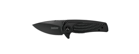 Kershaw Spoke Linerlock A/O blade with BlackWash finish for daily cutting tasks.