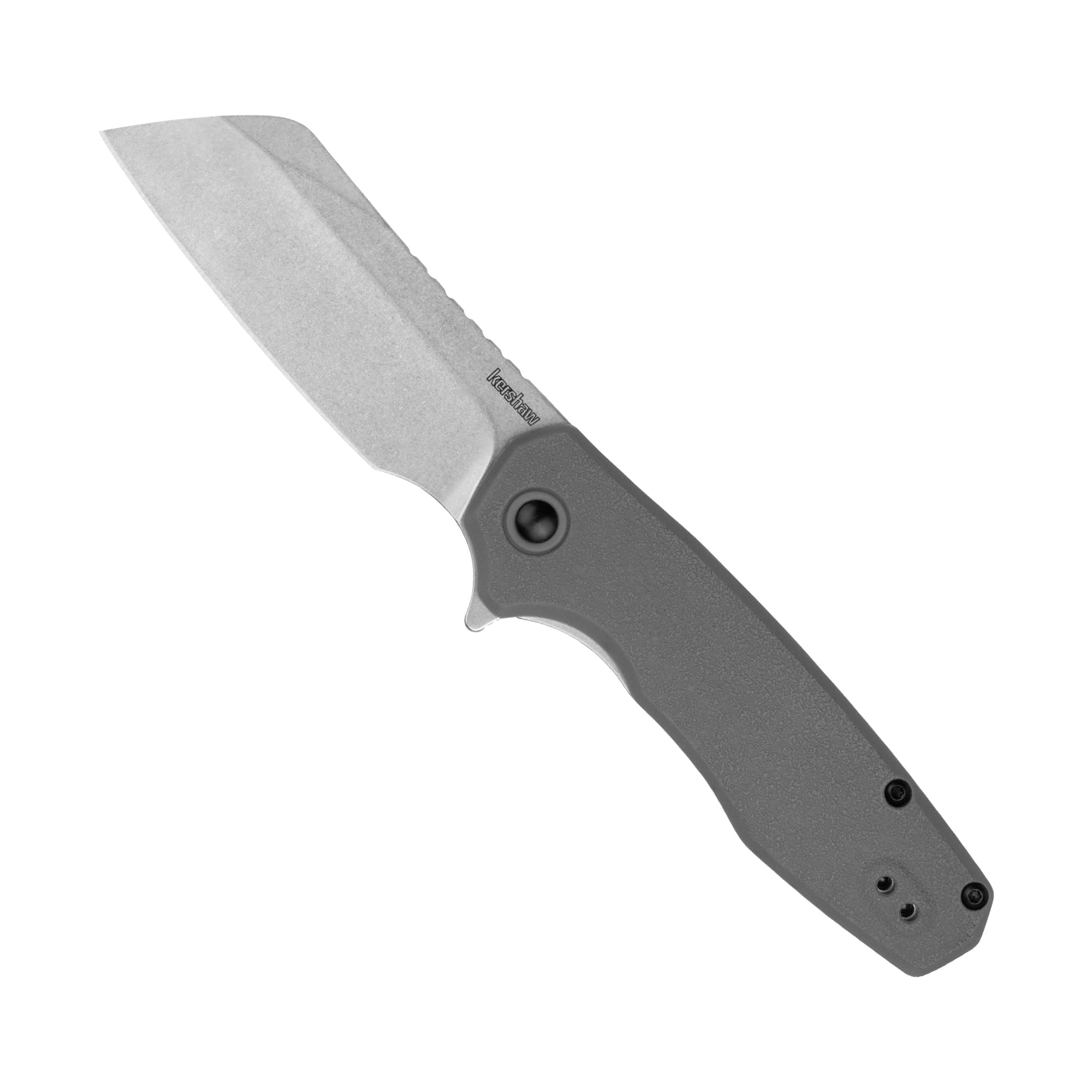 Kershaw Wharf glass-filled nylon handle designed for a secure grip
